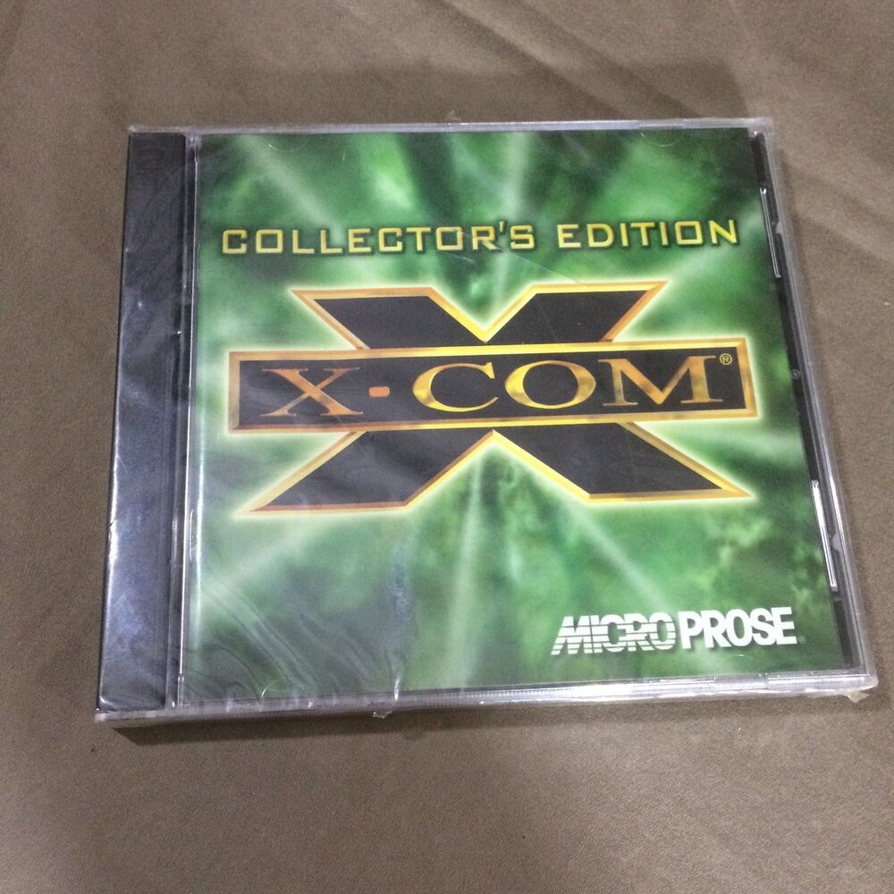 X-COM Collectors Edition PC Game 1998 Jewel Case MicroProse Factory Sealed New